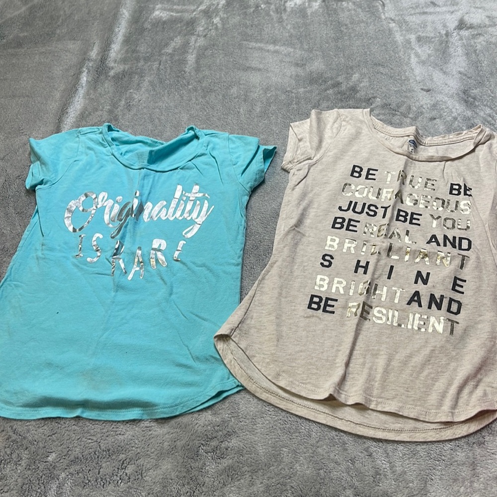 Girls Size 8 Old Navy Short Sleeve Shirts